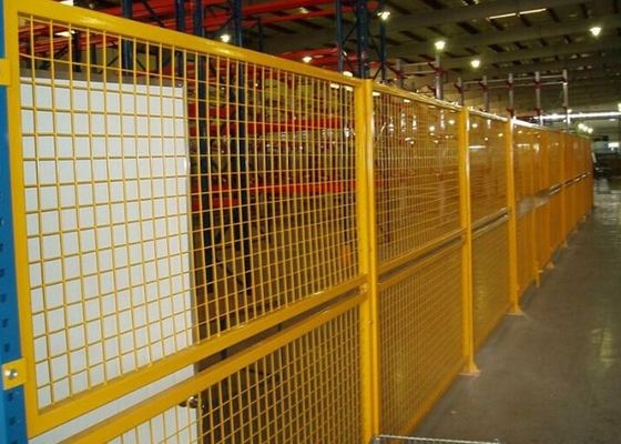 Китай Крытые загородки безопасности склада, сталь безопасностью ограждая ширину 1.5-3м поставщик