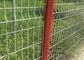 Покрытая ПВК сваренная садом загородка ячеистой сети с сильной коррозионной устойчивостью поставщик